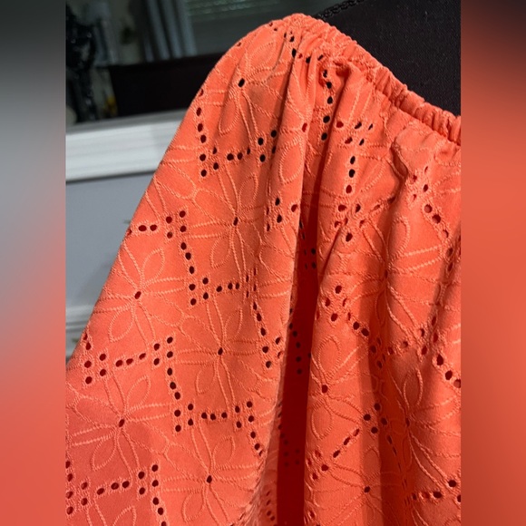 Rafaella Women’s Eyelet Bohemian Style Top - Picture 7 of 7